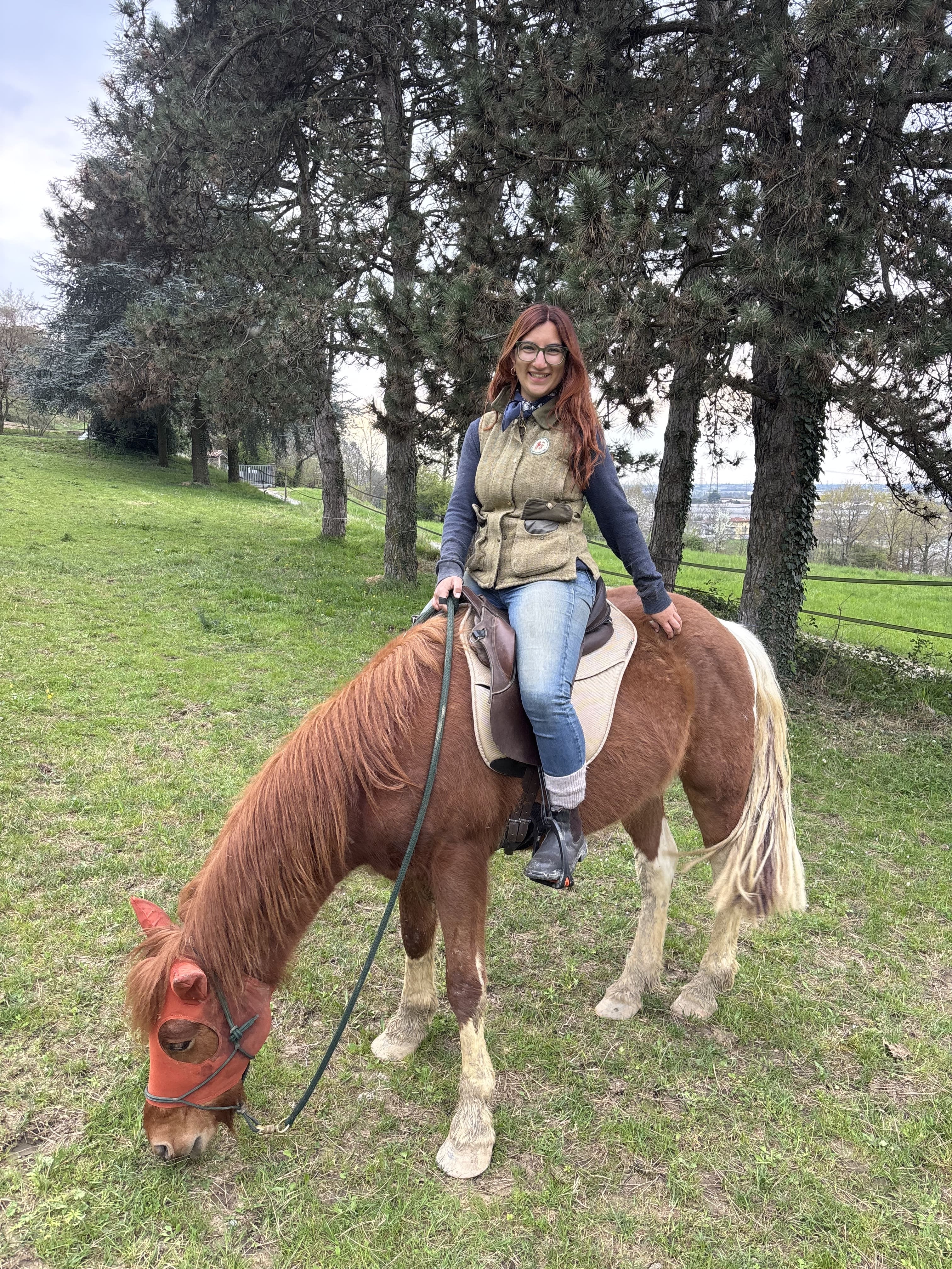 Prima volta in sella a Otto